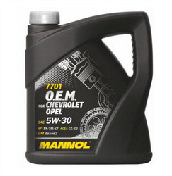    Mannol O.E.M. for Chevrolet Opel 5W-30  4036021401447  