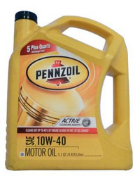    Pennzoil Motor Oil SAE 10W-40  071611013727  