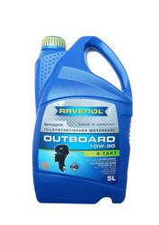    Ravenol  4-T . Outboardoel 4T SAE 10W-30 (5) new  4014835729056  