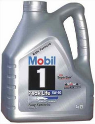    Mobil 1 Peak Life SAE 5W-50 (4)  152082  