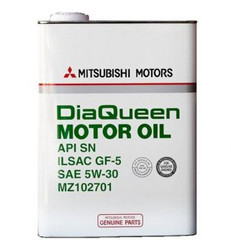    Mitsubishi Dia Queen Motor Oil SAE 5W-30 API SN/GF-5 (4)  MZ102701  