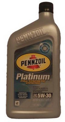    Pennzoil Platinum European Ultra Diesel 5W-30  071611000369  