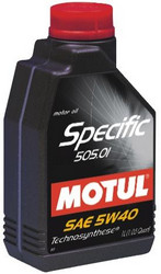 Купить моторное масло Motul Specific 505.01 Синтетическое 101573 в Абакане