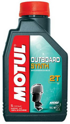 Купить моторное масло Motul Outboard Synth 2T Синтетическое 101722 в Абакане