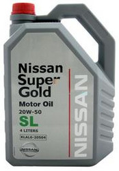    Nissan Super Gold 20W50 SL  KLAL620504  