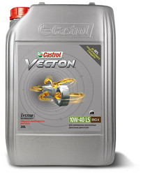Купить моторное масло Castrol  Vecton 10W-40 LS, 20 л Синтетическое 1532A8 в Абакане