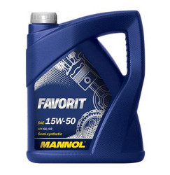    Mannol Favorit SAE 15W/50  4036021505404  