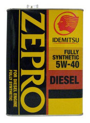Купить моторное масло Idemitsu Zepro Diesel Fully Synthetic 5W-40 Синтетическое FIA88986L4L в Абакане