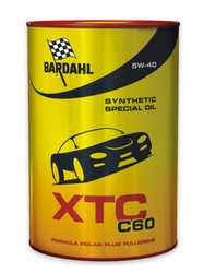    Bardahl XTC C60, 5W-40, 1.  334040  