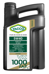    Yacco VX 1000  302522  