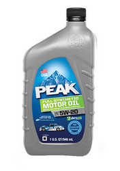    Peak Full Synthetic Motor Oil 5W-20 (0,946)  P2MS576  