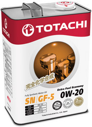    Totachi Extra Fuel Fully Synthetic SN 0W-20,, 4  4562374690622  