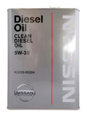 Купить моторное масло Nissan Clean Diesel Oil 5W30 DL-1 Синтетическое KLB3005304 в Абакане