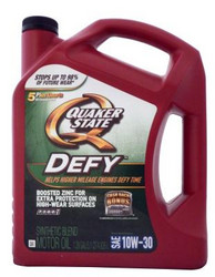    Quaker state Defy Synthetic Blend SAE 10W-30 Motor Oil  073102013476  