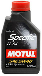 Купить моторное масло Motul Specific LL-04 Синтетическое 101272 в Абакане