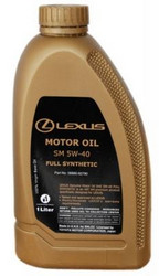   Toyota LEXUS Motor Oil Full Synthetic SM SAE 5W-40 (1)  0888082790  
