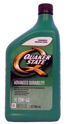    Quaker state Advanced Durability Motor Oil SAE 10W-40  073102363540  