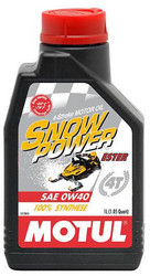Купить моторное масло Motul SnowPower 4T Синтетическое 101230 в Абакане