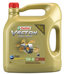 Купить моторное масло Castrol  Vecton Long Drain 10W-40, 5 л Синтетическое 1532A6 в Абакане