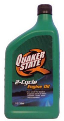    Quaker state Universal 2-Cycle Engine Oil for Air Cooled Engines  073102124387  