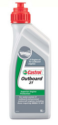 Купить моторное масло Castrol  Outboard 2T, 1 л Синтетическое 151A16 в Абакане