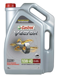 Купить моторное масло Castrol  Vecton 10W-40, 7 л Полусинтетическое 152F02 в Абакане