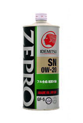 Купить моторное масло Idemitsu Zepro Ecomedalist Sn/Gf-5 0W-20 1л Синтетическое 3583054 в Абакане
