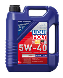 Купить моторное масло Liqui moly Diesel High Tech Полусинтетическое 1332 в Абакане