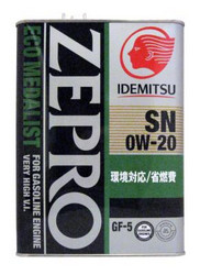 Купить моторное масло Idemitsu Zepro ECO MEDALIST 0W-20 FIA88486L4L в Абакане