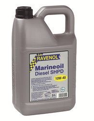    Ravenol Marineoil DIESEL SHPD 10W40, 5  4014835629554  