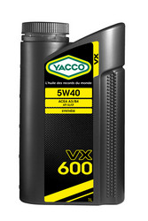    Yacco VX 600  302925  