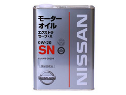    Nissan SN Extra Save X SAE 0W-20 (4)  KLAN800204  