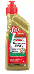 Трансмиссионные масла и жидкости ГУР: Castrol Трансмиссионное масло Transmax DEXRON®-VI MERCON® LV, 1 л АКПП, Синтетическое | Артикул 156CAA