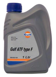 Трансмиссионные масла и жидкости ГУР: Gulf  ATF Type F , Минеральное | Артикул 8717154950625