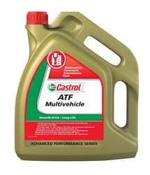 Трансмиссионные масла и жидкости ГУР: Castrol Трансмиссионное масло ATF Multivehicle, 5 л АКПП, Синтетическое | Артикул 14FFD1
