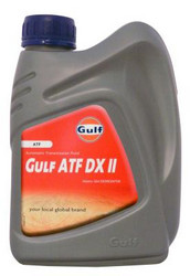 Трансмиссионные масла и жидкости ГУР: Gulf  ATF DX II , Полусинтетическое | Артикул 8717154952452